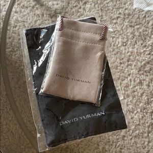 David Yurman dustbag and cleaner